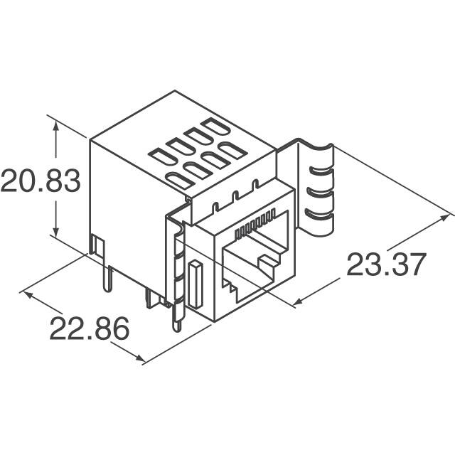 1-6609211-1 TE Connectivity Corcom Filters  Connecteurs modulaires